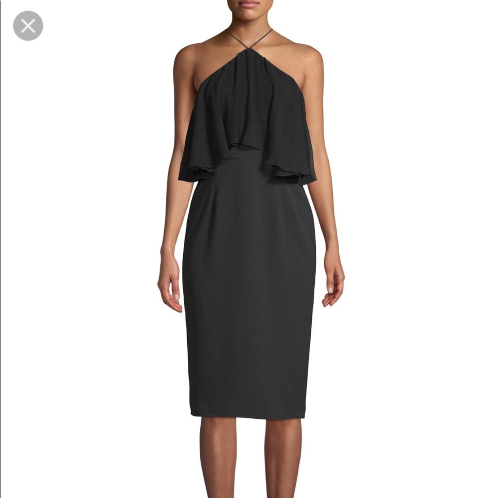 Paper crown black cocktail dress size 2